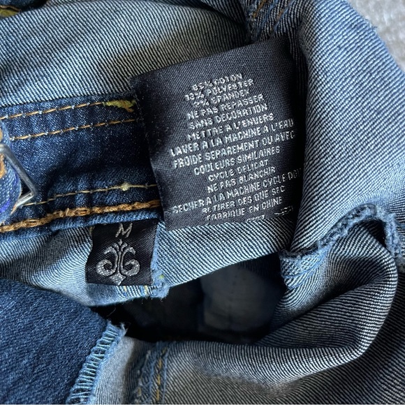 Dereon Denim Jumpsuit Sz M/33” - Picture 7 of 8